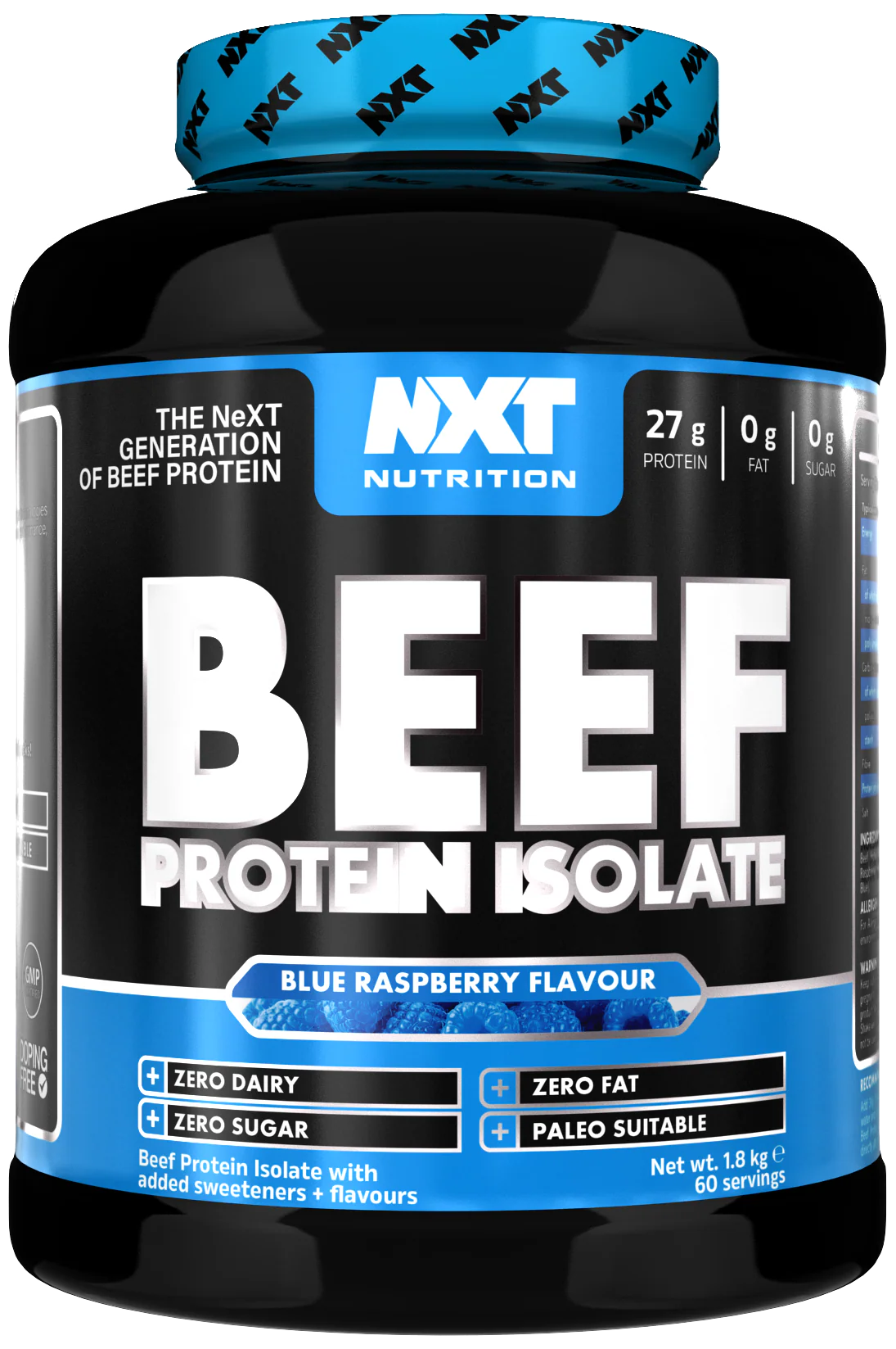 NXT NUTRITION BEEF PROTEIN ISOLATE 1.8KG