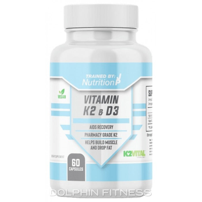 Trained By JP Vitamin K2 & D3 60 Capsules
