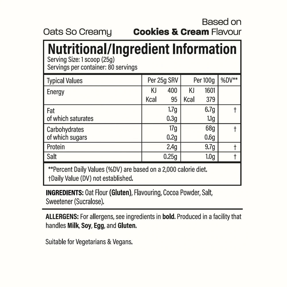 Trained By JP Oats So Creamy 2kg