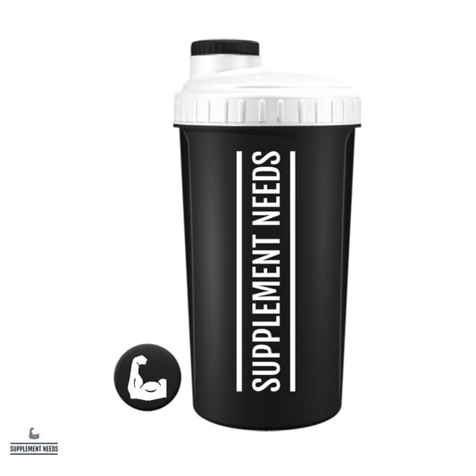 Supplement Needs Shaker 700ml Black